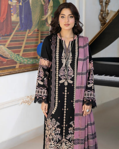Johra Shab o Roz | Embroidered Lawn | Design 866