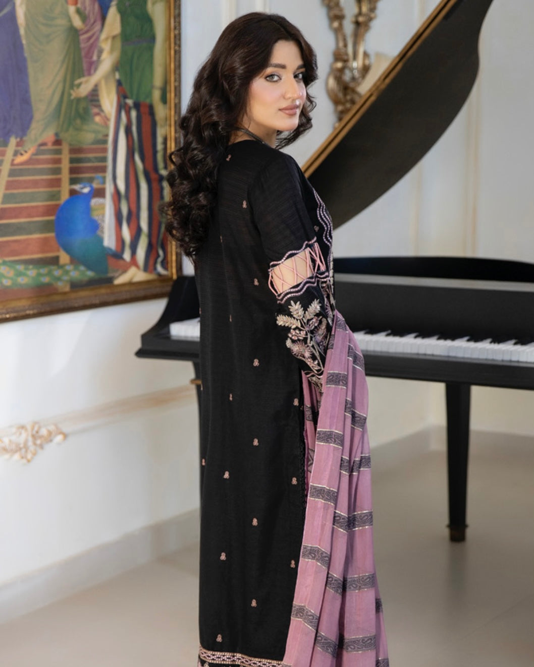 Johra Shab o Roz | Embroidered Lawn | Design 866