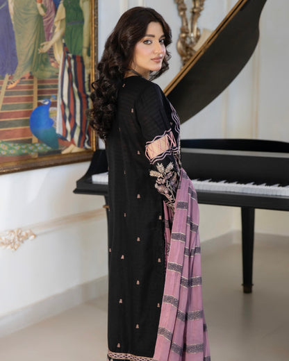Johra Shab o Roz | Embroidered Lawn | Design 866