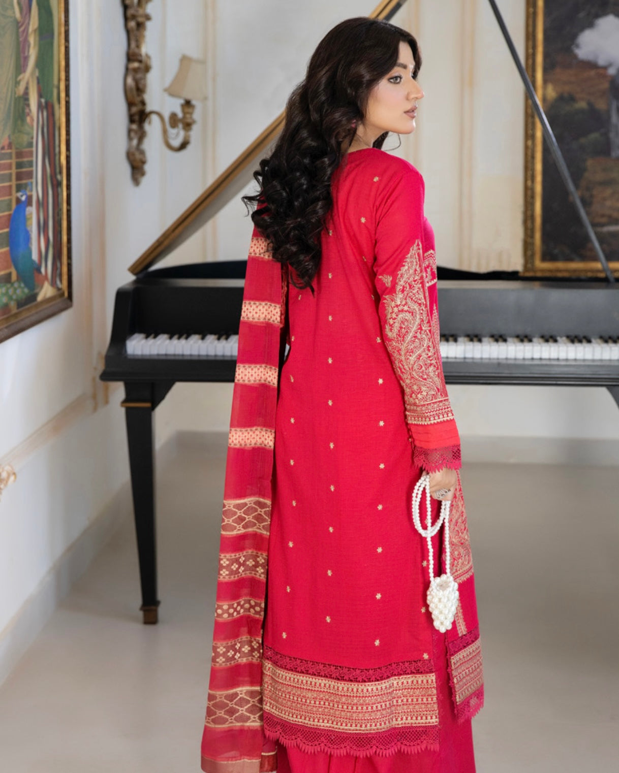 Johra Shab o Roz | Embroidered Lawn | Design 867