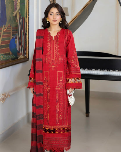 Johra Shab o Roz | Embroidered Lawn | Design 869