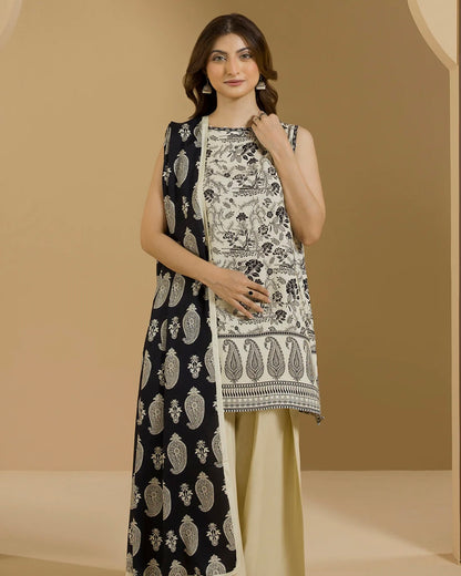 Zellbury | Printed Linen 2pc | Design 86