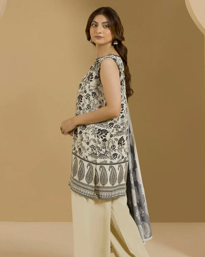 Zellbury | Printed Linen 2pc | Design 86