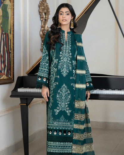 Johra Shab o Roz | Embroidered Lawn | Design 870