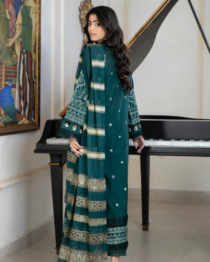 Johra Shab o Roz | Embroidered Lawn | Design 870