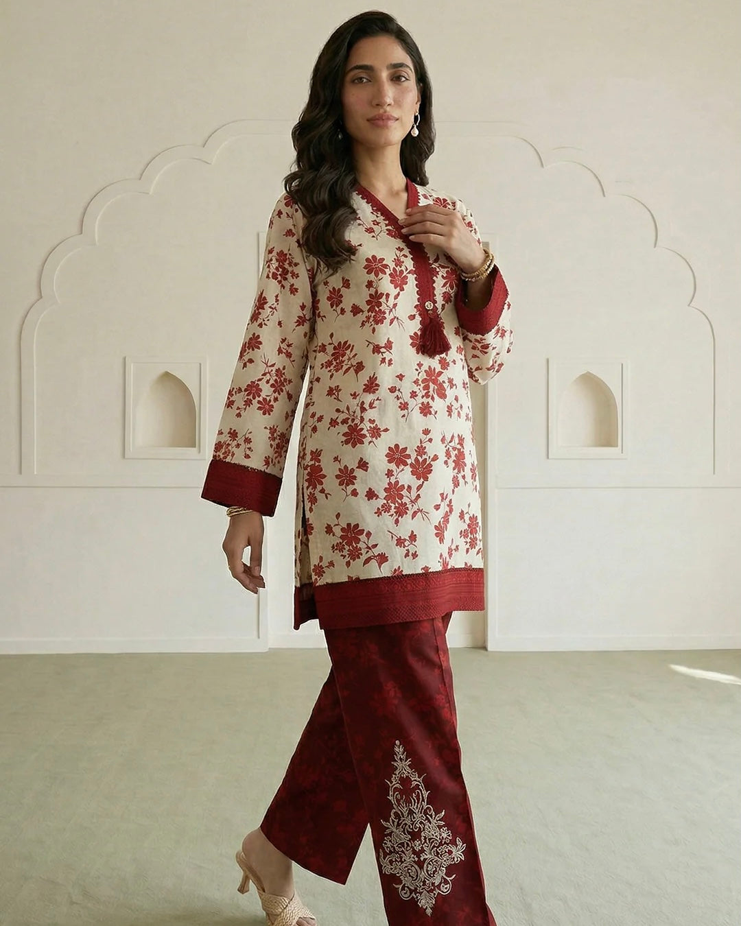 Zellbury | Embroidered Lawn 2pc | Design 871