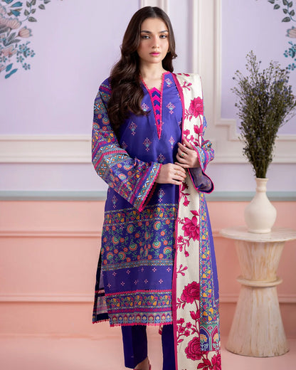 Zellbury | Printed Lawn 3pc | Design 874
