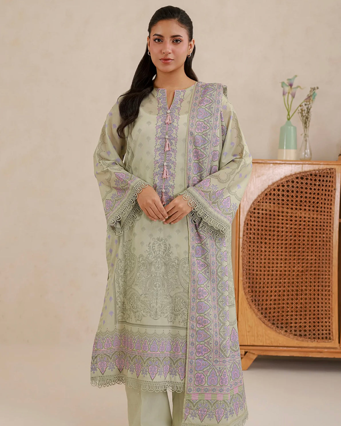 Zellbury | Printed Lawn 3pc | Design 875