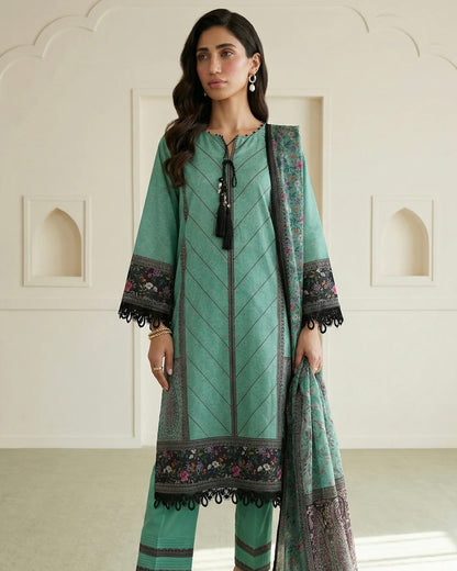 Zellbury | Printed Lawn 3pc | Design 877