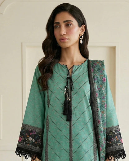Zellbury | Printed Lawn 3pc | Design 877