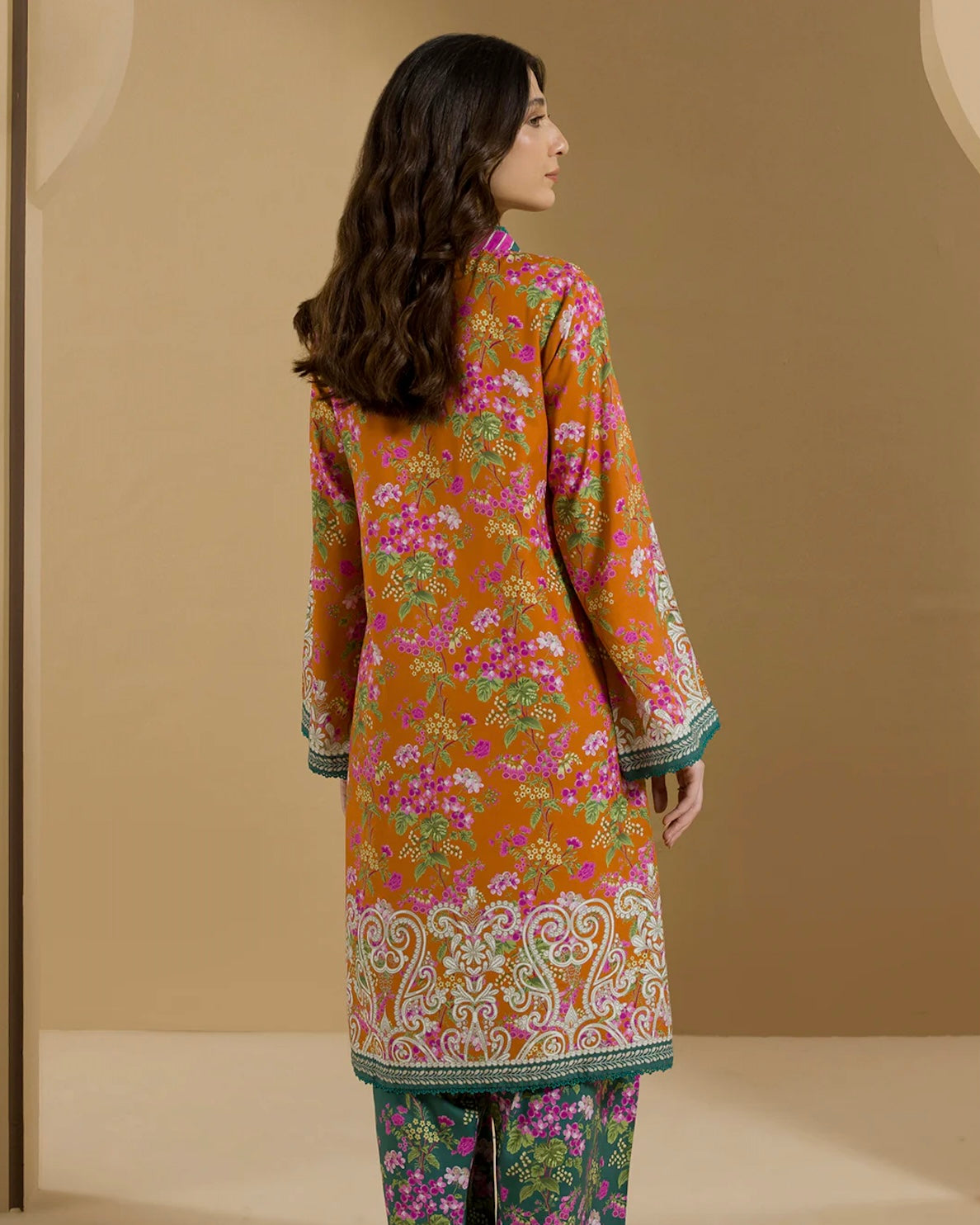 Zellbury | Printed Linen 2pc | Design 87