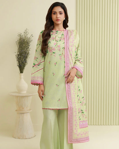 Zellbury | Printed Lawn 3pc | Design 884