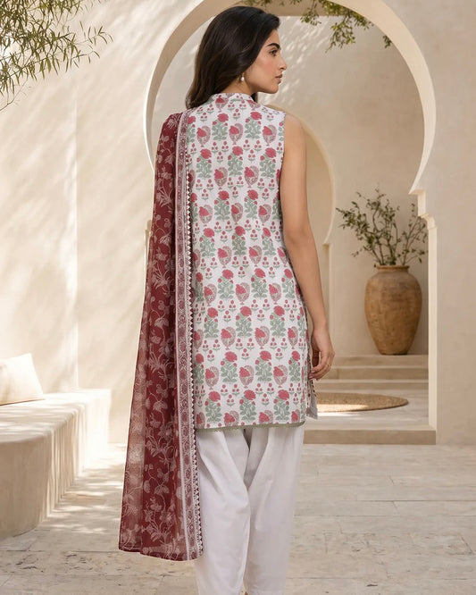 Zellbury | Printed Lawn 3pc | Design 885