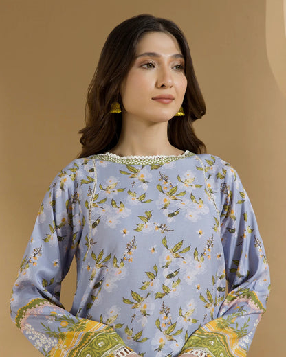 Zellbury | Printed Linen 2pc | Design 88