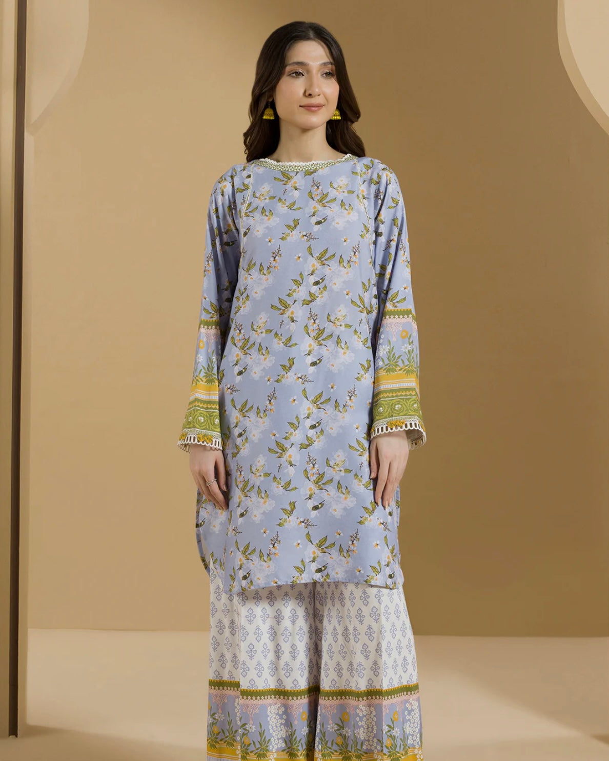 Zellbury | Printed Linen 2pc | Design 88