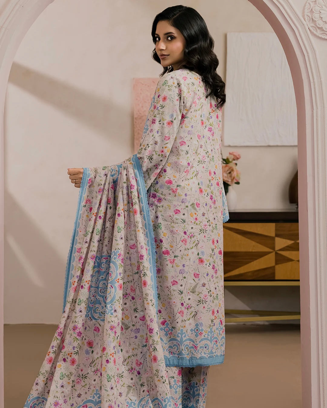 Zellbury | Printed Lawn 3pc | Design 891