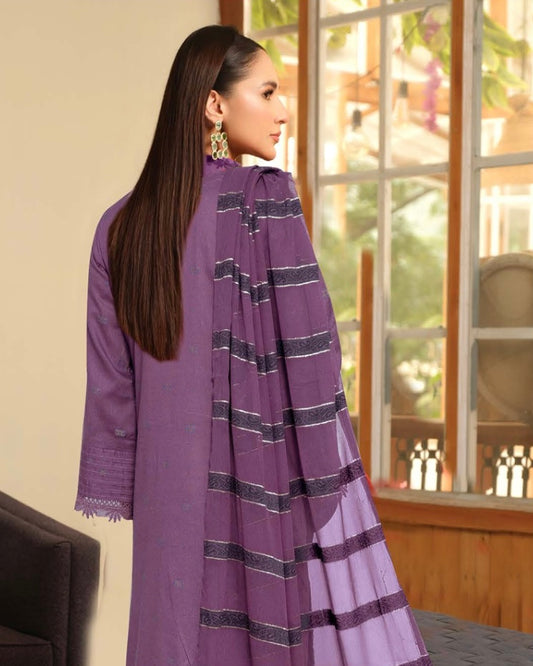 Johra Feeha | Embroidered Jacquard Lawn | Design 896