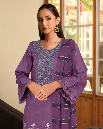 Johra Feeha | Embroidered Jacquard Lawn | Design 896