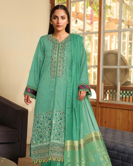 Johra Feeha | Embroidered Jacquard Lawn | Design 897
