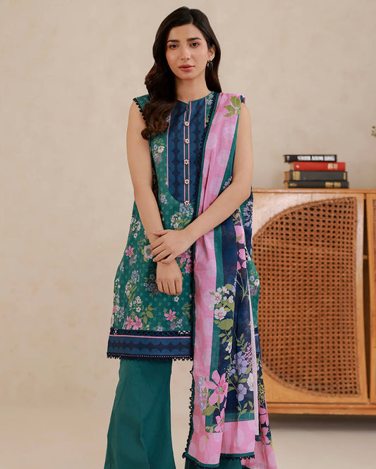 Zellbury | Printed Lawn 3pc | Design 897