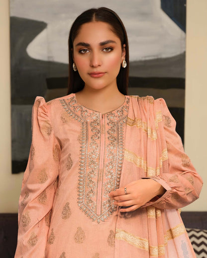 Johra Feeha | Embroidered Jacquard Lawn | Design 898