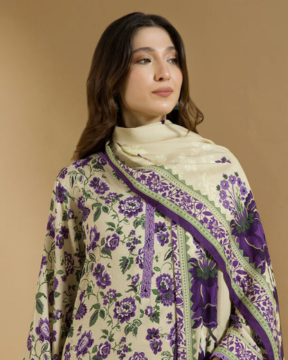 Zellbury | Printed Linen 2pc | Design 89
