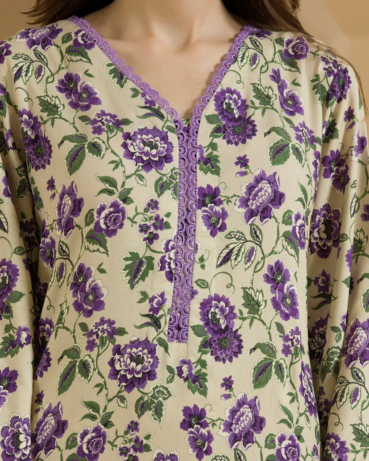 Zellbury | Printed Linen 2pc | Design 89