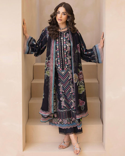 GullJee Sitara Noor | Embroidered Lawn | Design 8