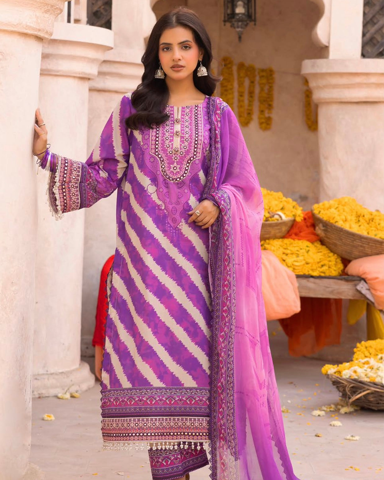 Omre Phool Nagar Vol 112 | Lawn Collection | Design 8