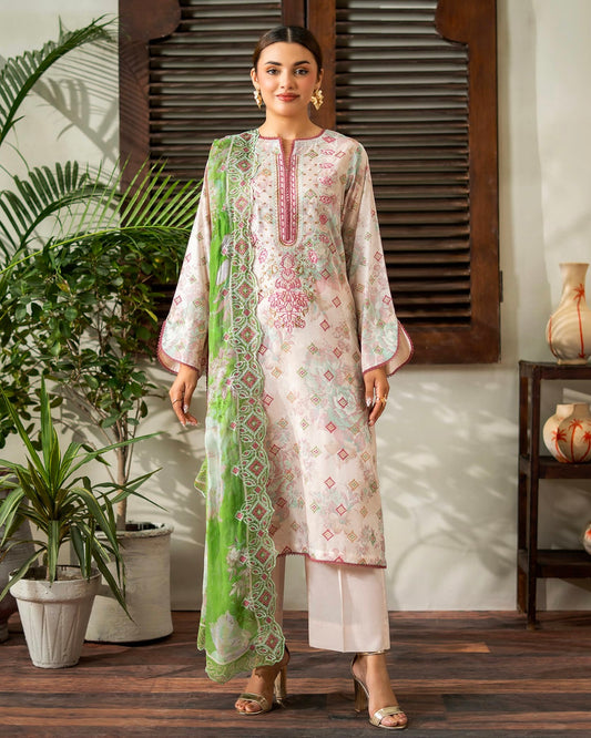 GullJee Rang Pasand | Embroidered Lawn | Design 8