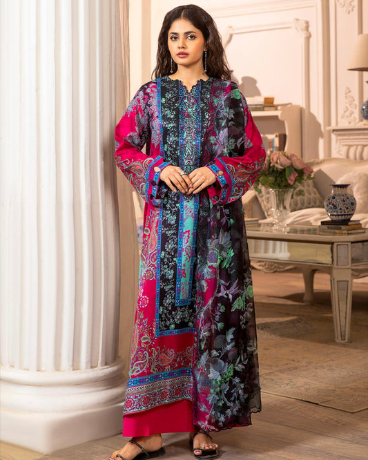 GullJee Morja | Embroidered Lawn | Design 8