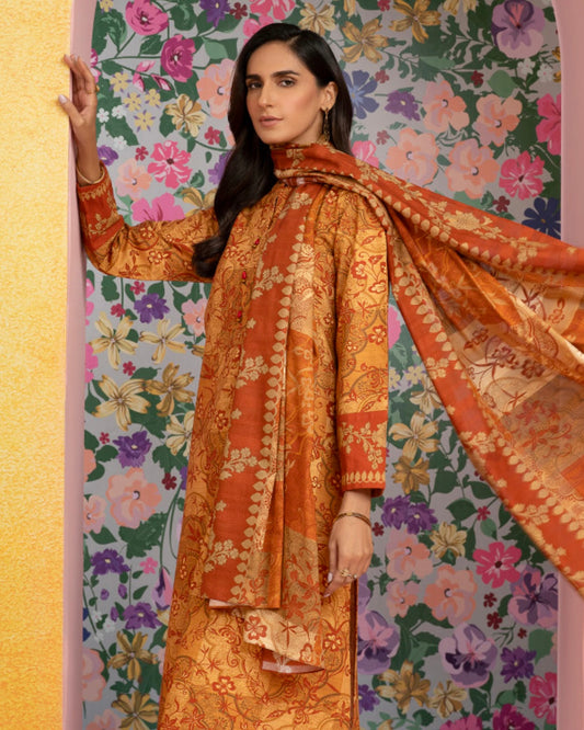 Nishat Vol 8 | Lawn 3pc | Design 8