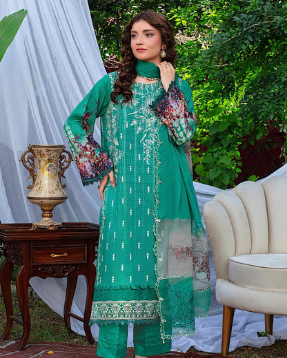 GulleRukh Amal | Embroidered Viscose Pure Dupatta | Design 8