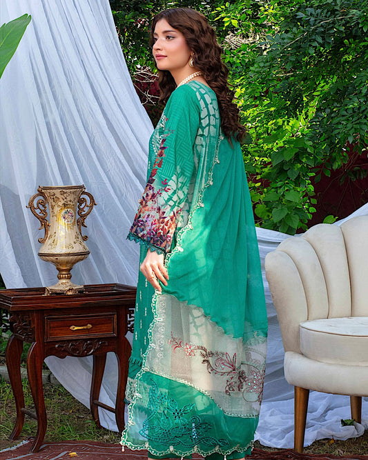 GulleRukh Amal | Embroidered Viscose Pure Dupatta | Design 8