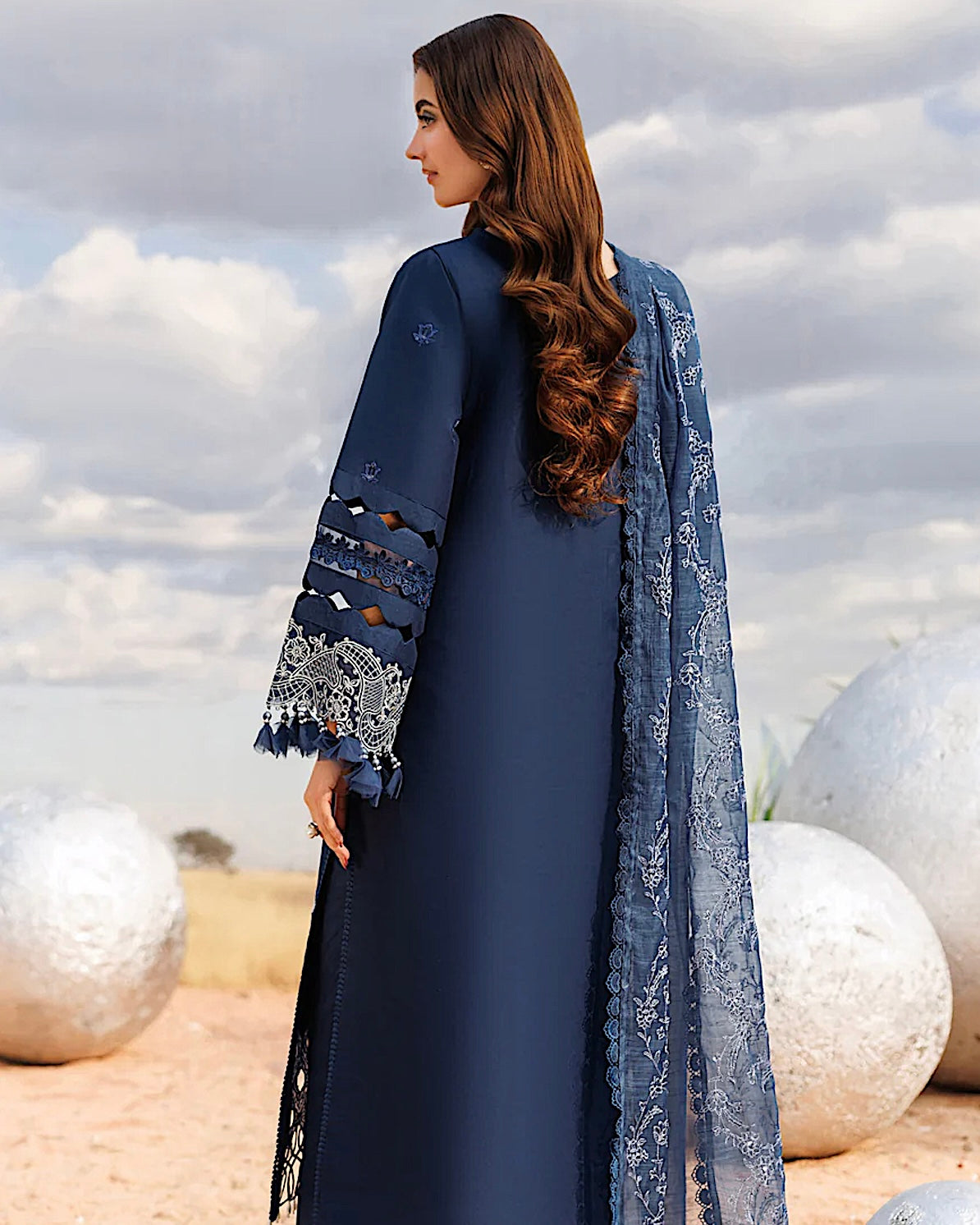 Parishay Shangrila Vol 2 | Embroidered Luxury Lawn | Design 8