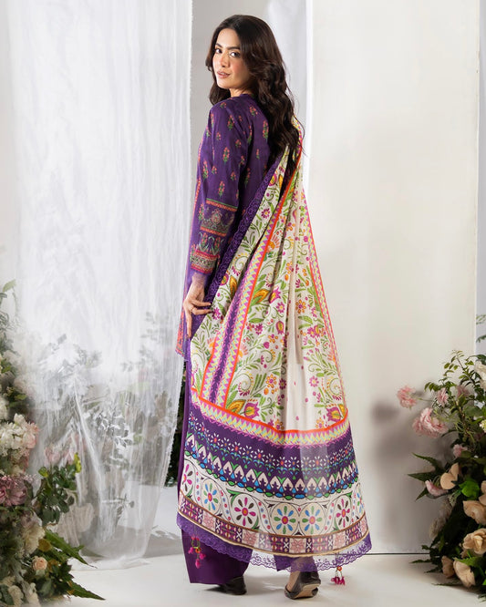 GullJee Haneen | Embroidered Lawn | Design 8