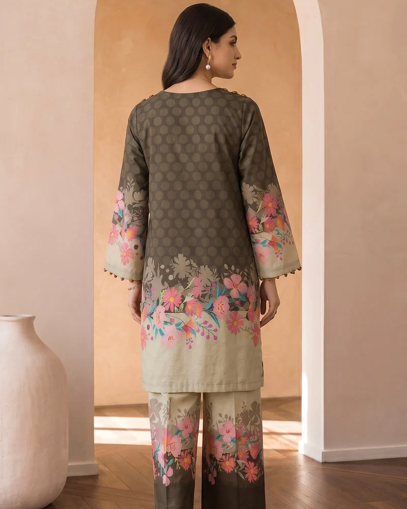 Zellbury | Printed Cotton 2pc | Design 8