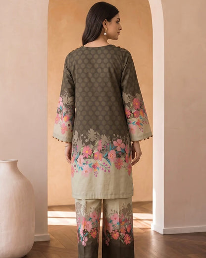 Zellbury | Printed Cotton 2pc | Design 8