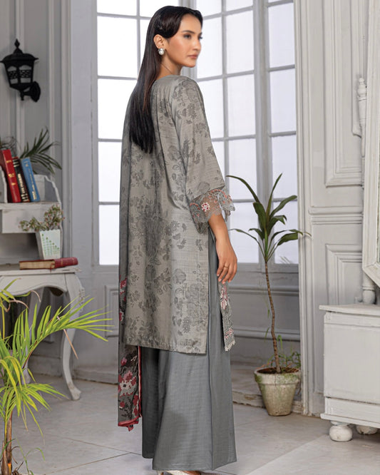 Fantak Grace | Embroidered Printed Viscose | Design 8