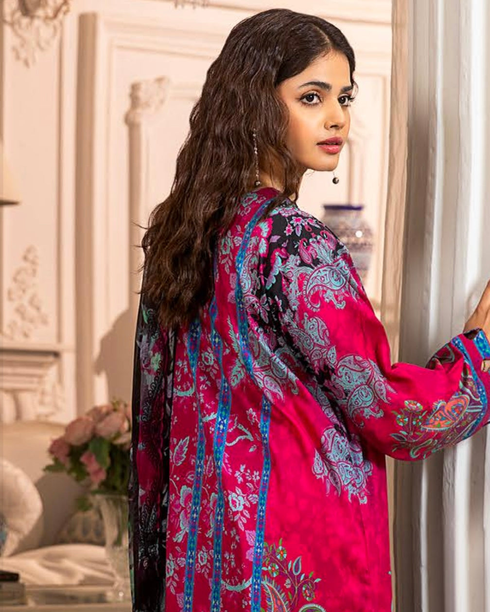 GullJee Morja | Embroidered Lawn | Design 8