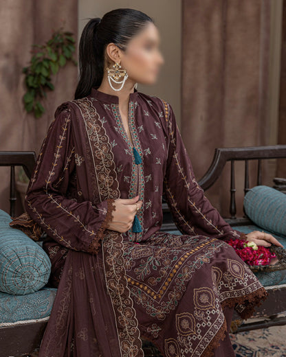 Fantak Ayra | Embroidered Doria Viscose | Design 8