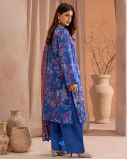 GullJee Rangrez | Printed Lawn Chiffon Dupatta | Design 8