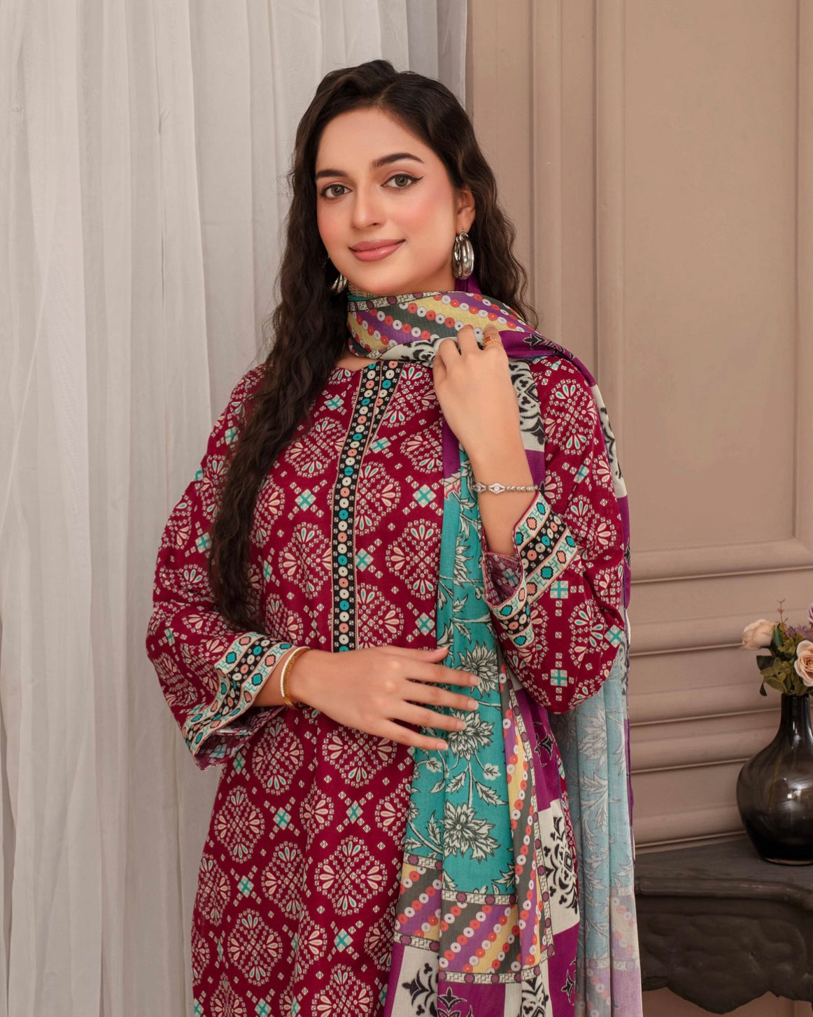 Fiza Noor | Khaddar | Wool Shawl | Design 8