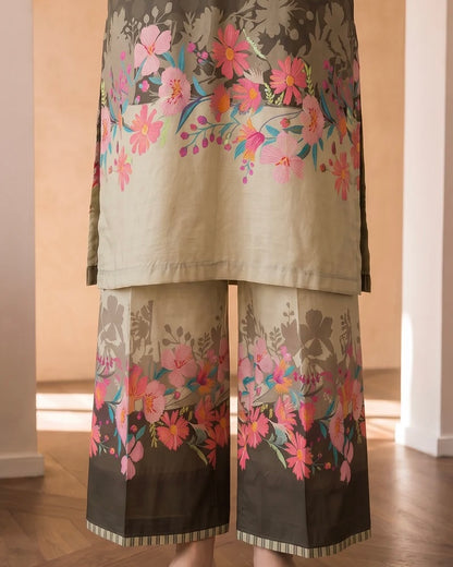 Zellbury | Printed Cotton 2pc | Design 8