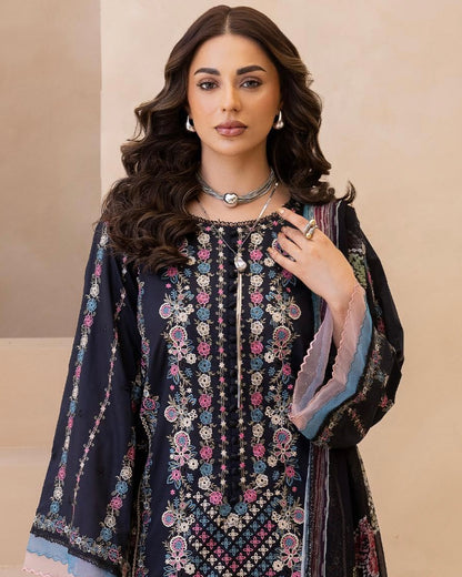 GullJee Sitara Noor | Embroidered Lawn | Design 8