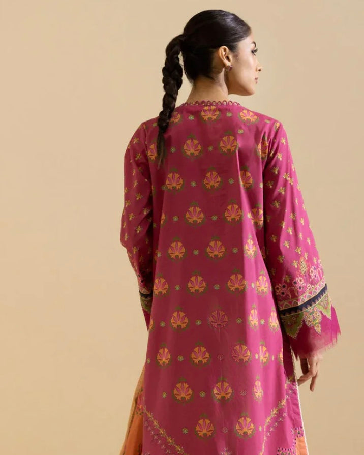 Sapphire | Printed Lawn 3pc | Design 8WS