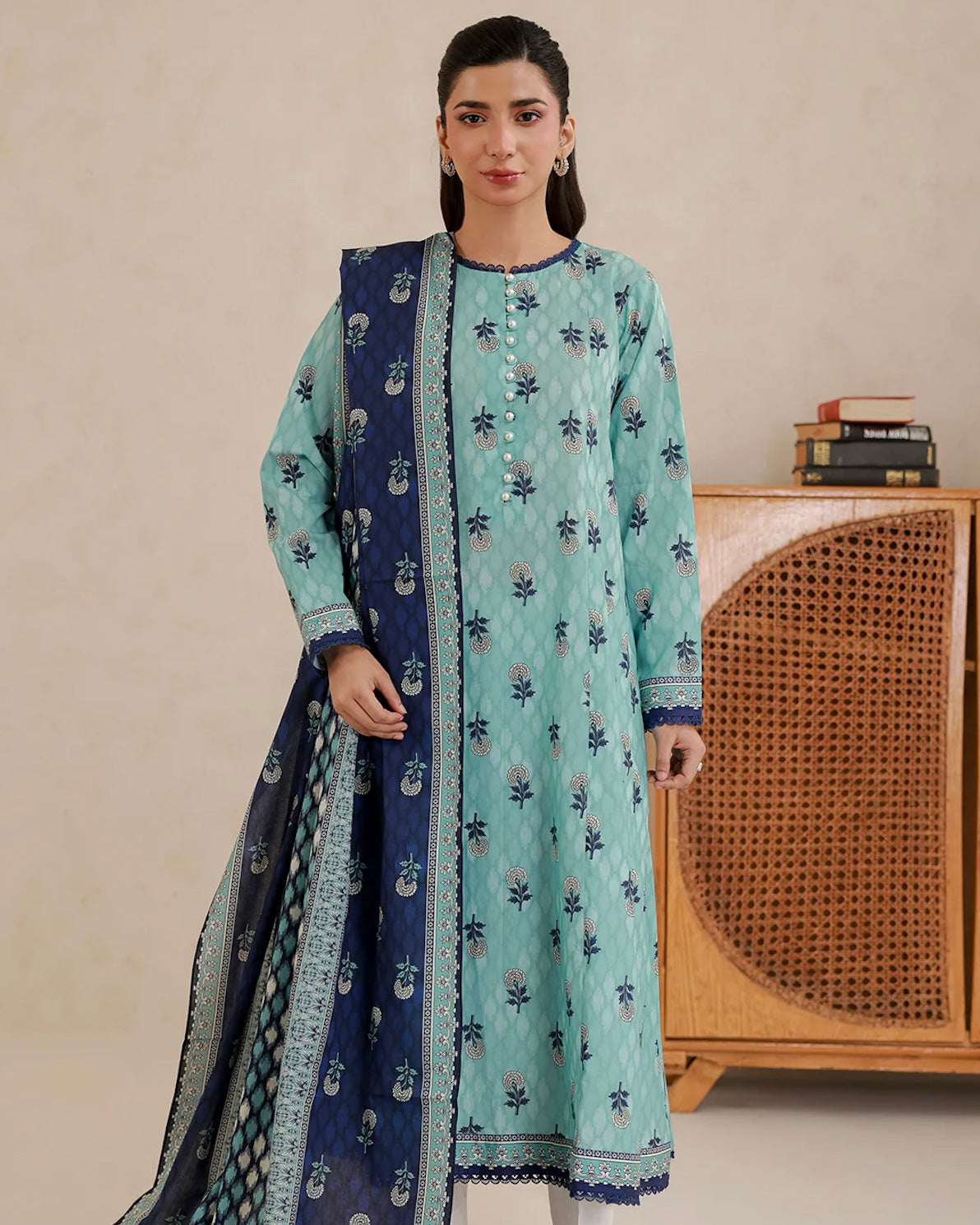 Zellbury | Printed Lawn 2pc | Design 922