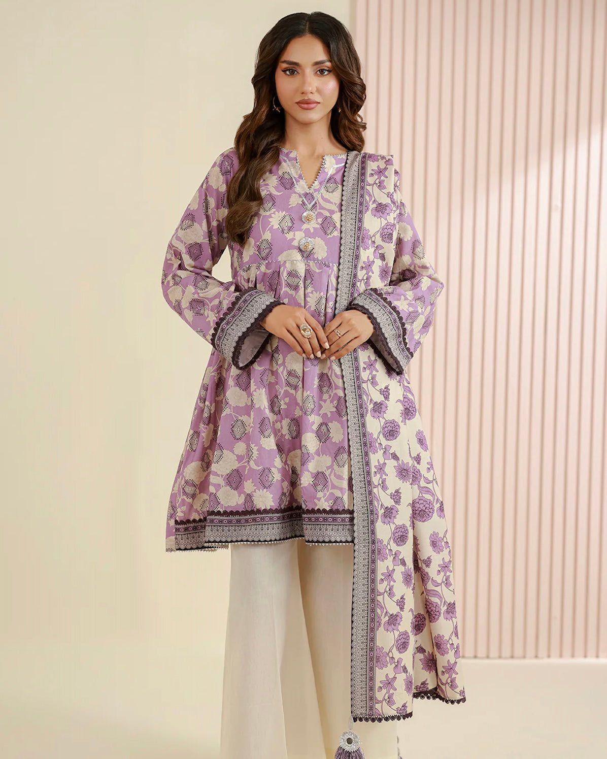 Zellbury | Printed Lawn 2pc | Design 924