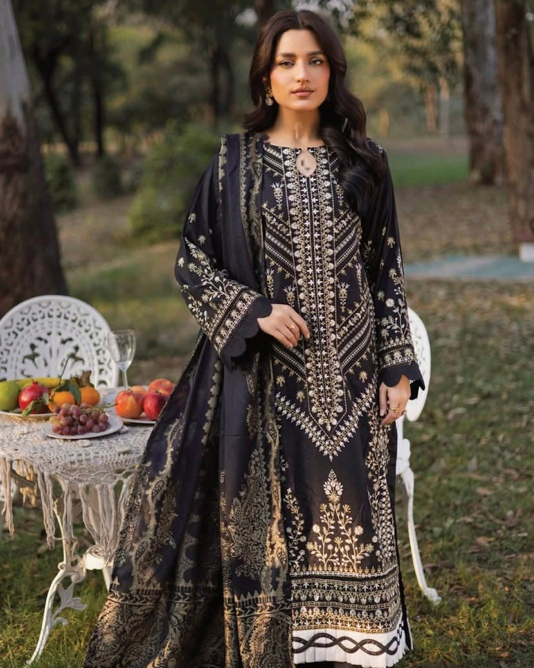 Johra Shine | Embroidered Fancy Winter Collection | Design 924