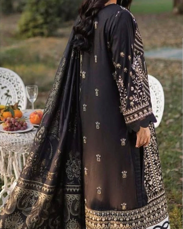 Johra Shine | Embroidered Fancy Winter Collection | Design 924